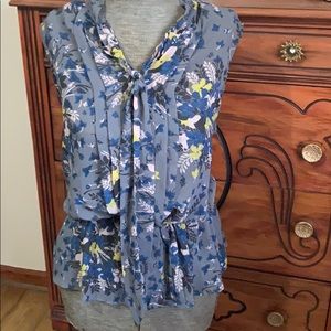 Loft floral blouse